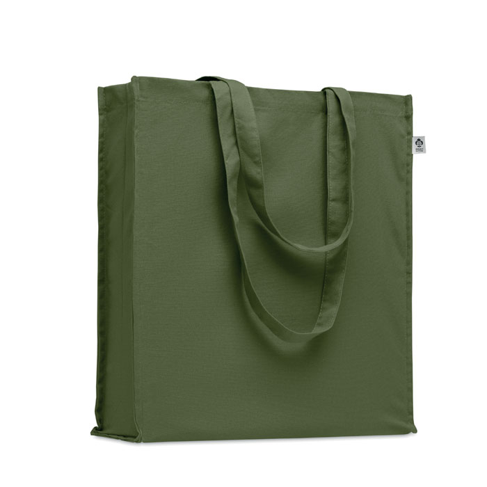 Sac cabas coton bio 220gr à personnaliser BENTE COLOUR Vert 